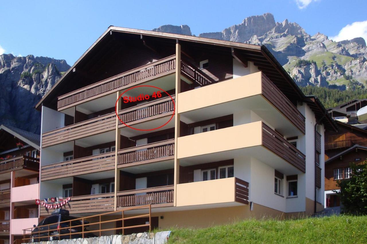 Appartamento Modernes Wohlfuehlstudio Im Haus Eldorado Mit Traumaussicht Leukerbad Esterno foto